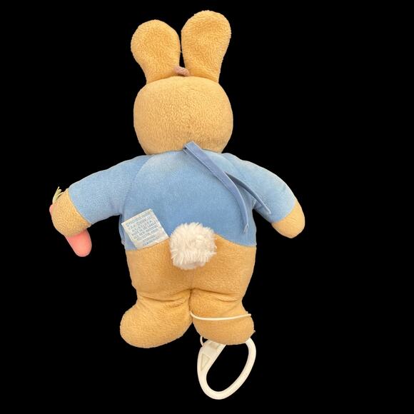 Vintage Eden Musical Bunny Plush Peter Rabbit Toy Stuffed Animal NO Sound READ - Picture 4 of 9